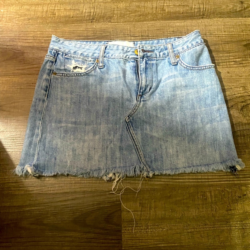 Cute y2k jeans mini skirt